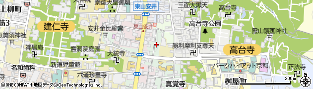京都府京都市東山区下弁天町64周辺の地図