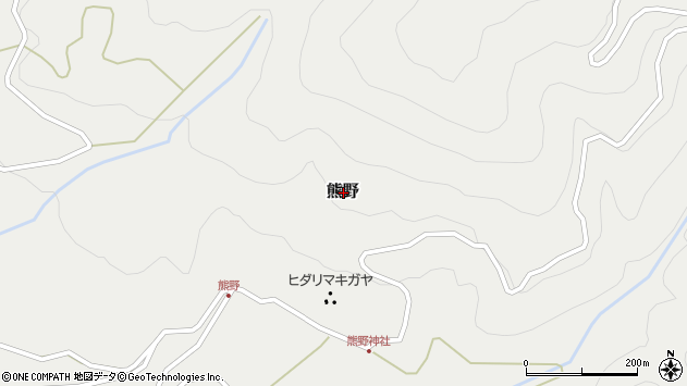 〒529-1623 滋賀県蒲生郡日野町熊野の地図