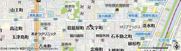 京都府京都市下京区吉文字町436周辺の地図