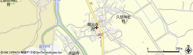 滋賀県蒲生郡日野町清田856周辺の地図