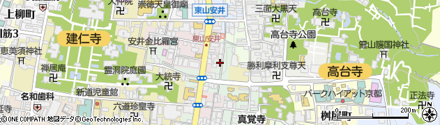 京都府京都市東山区下弁天町61-11周辺の地図