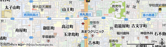 京都銀行本店営業部周辺の地図