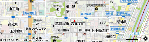京都府京都市下京区吉文字町434周辺の地図