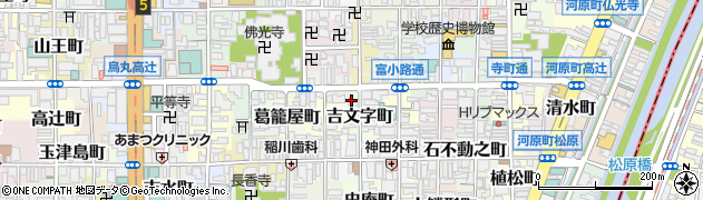 京都府京都市下京区吉文字町431周辺の地図