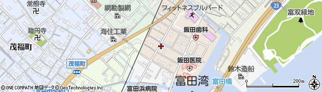 四季の郷　富田浜元町事業所周辺の地図