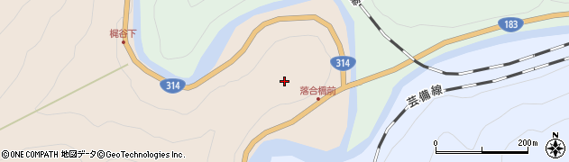広島県庄原市西城町熊野（落合）周辺の地図