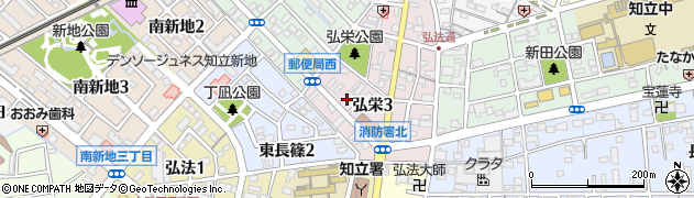 西尾信用金庫知立支店周辺の地図
