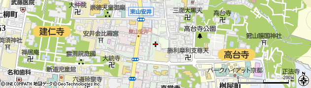 京都府京都市東山区下弁天町66周辺の地図