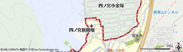 滋賀県大津市藤尾奥町28-14周辺の地図