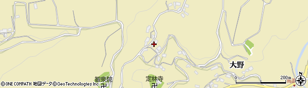 静岡県伊豆市大野1064周辺の地図