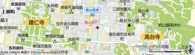 京都府京都市東山区下弁天町67周辺の地図