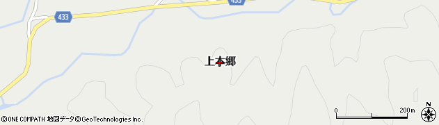兵庫県佐用町（佐用郡）上本郷周辺の地図