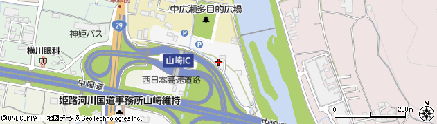 兵庫県宍粟市山崎町船元117周辺の地図
