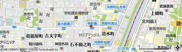 京都府京都市下京区恵美須之町517周辺の地図