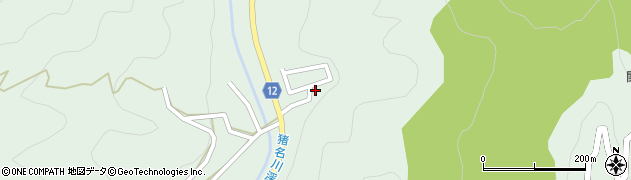 兵庫県猪名川町（川辺郡）杉生（一ノ谷）周辺の地図