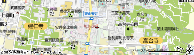 京都府京都市東山区下弁天町68周辺の地図