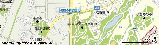愛知県大府市吉田町（脇ノ畑）周辺の地図