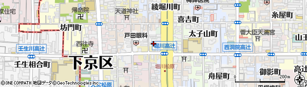 京都府京都市下京区徳屋町430周辺の地図