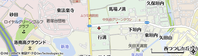 京都府亀岡市中矢田町才ノ溝1周辺の地図