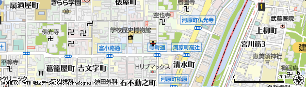 京都府京都市下京区恵美須之町523周辺の地図