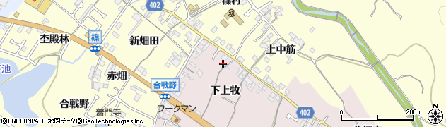京都府亀岡市篠町王子（下上牧）周辺の地図