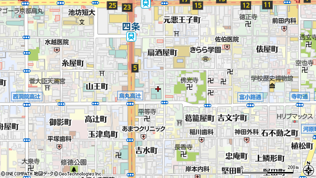 〒600-8096 京都府京都市下京区高橋町の地図