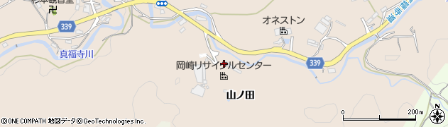 岡崎リサイクルセンター株式会社　真福寺工場周辺の地図
