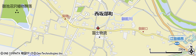 三重県四日市市西坂部町2317周辺の地図