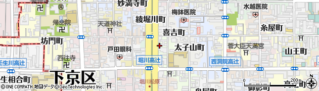 京都府京都市下京区吉水町327周辺の地図