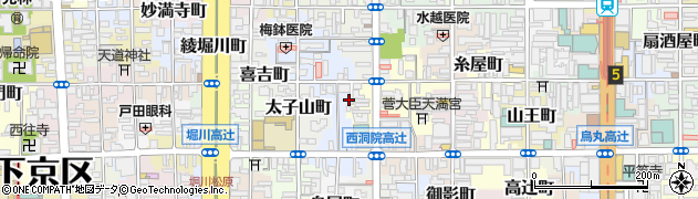 京都府京都市下京区木賊山町181周辺の地図