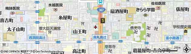 イースリーパートナーズ（税理士法人）　京都事務所周辺の地図
