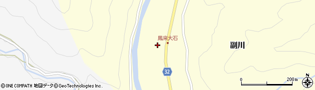愛知県新城市副川土林29周辺の地図