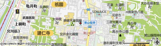 ホテル祇園一琳周辺の地図