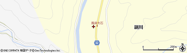 愛知県新城市副川土林27周辺の地図