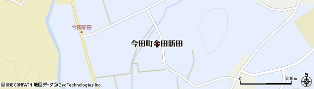兵庫県丹波篠山市今田町今田新田周辺の地図