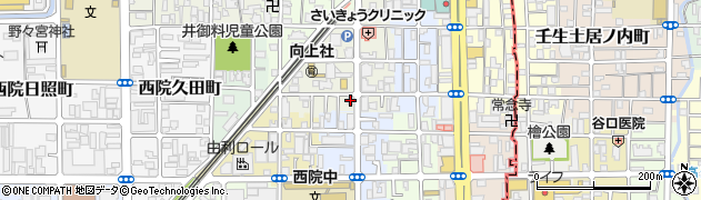 アースサポート京都周辺の地図