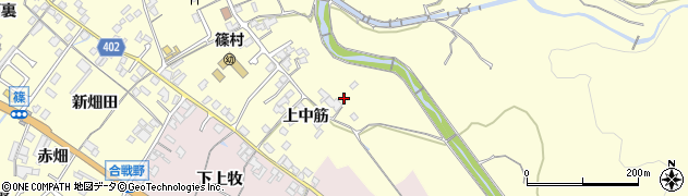 京都府亀岡市篠町篠上中筋102周辺の地図