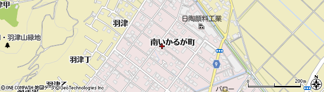 三重県四日市市南いかるが町周辺の地図