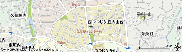京都府亀岡市西つつじケ丘大山台周辺の地図