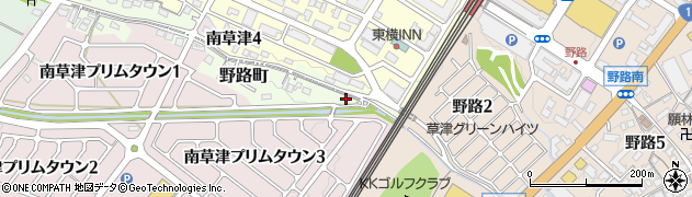 滋賀県草津市野路町1214周辺の地図