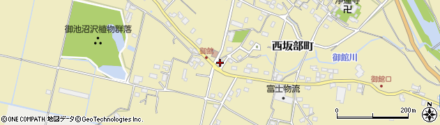 三重県四日市市西坂部町2298周辺の地図