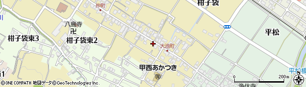 滋賀県湖南市柑子袋24周辺の地図