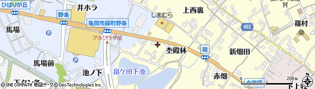 たかばしラーメン 亀岡店周辺の地図