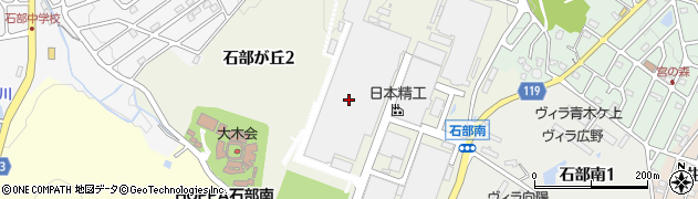 滋賀県湖南市石部が丘周辺の地図