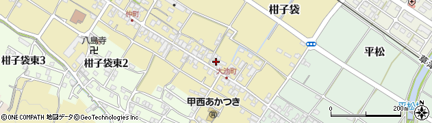 滋賀県湖南市柑子袋22周辺の地図