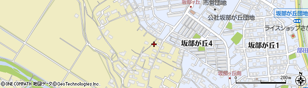 三重県四日市市西坂部町988周辺の地図