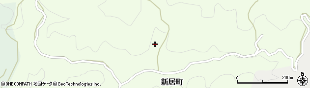 愛知県岡崎市新居町（神浅）周辺の地図