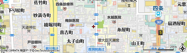 岩野牛乳総本店周辺の地図