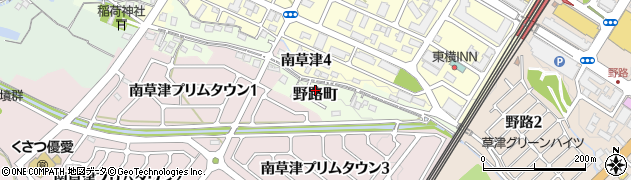 滋賀県草津市野路町1235周辺の地図