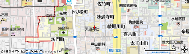 京都府京都市下京区瀬戸屋町周辺の地図